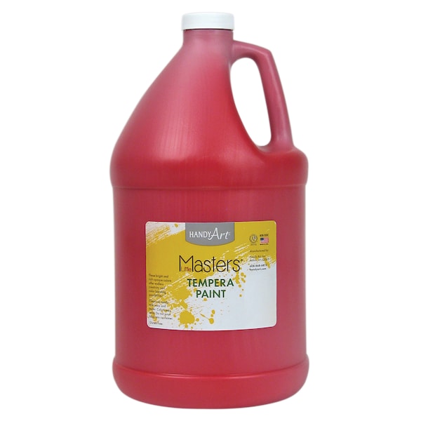 Little Masters Tempera Paint, Red, Gallon